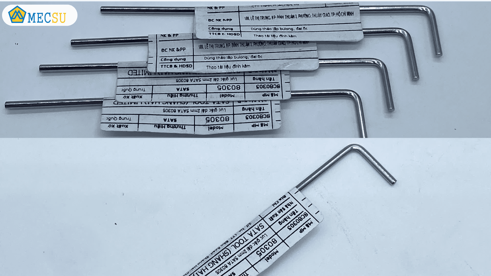 lục giác 2mm chữ L đầu bằng siêu dài SATA 80305